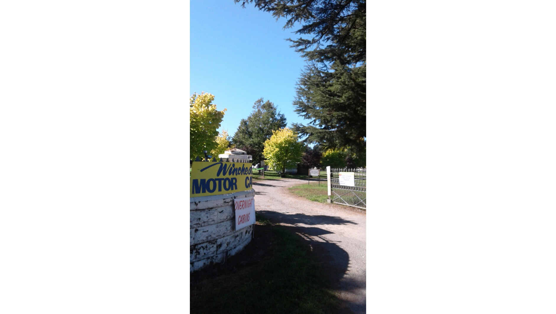 Winchester Motor Camp in Christchurch Canterbury, New