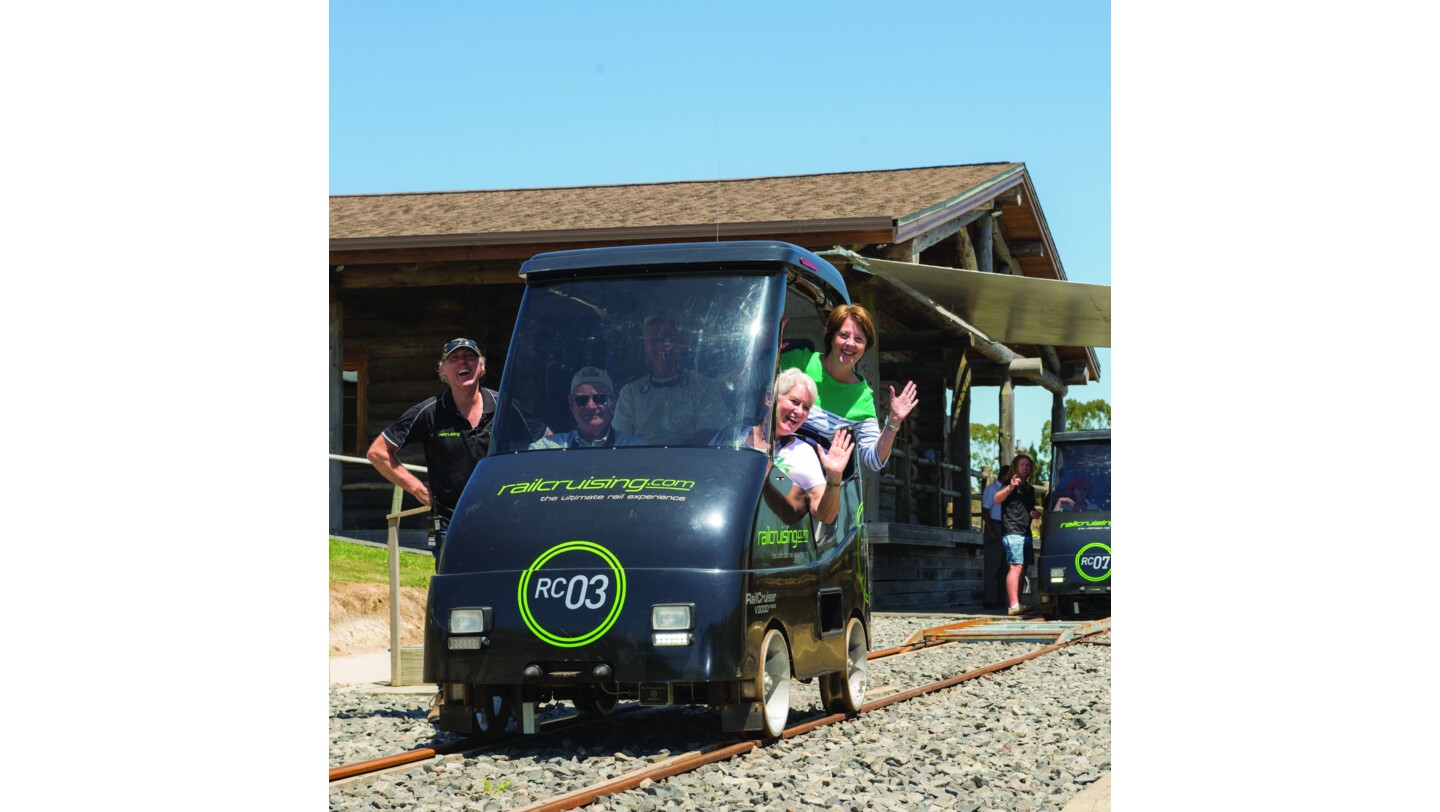 Rotorua Rail Cruising Activity in Rotorua, New Zealand