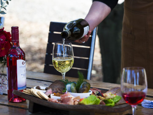 Dining at Cleairview Estate