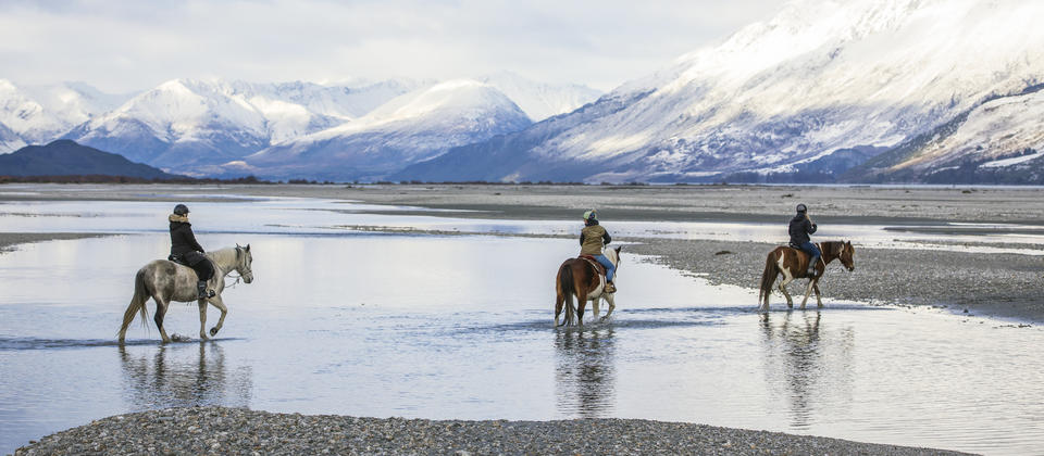 Horse riding in Glenorchy, Queenstown 