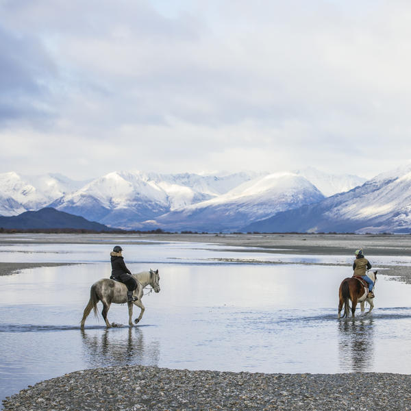 Horse riding in Glenorchy, Queenstown 