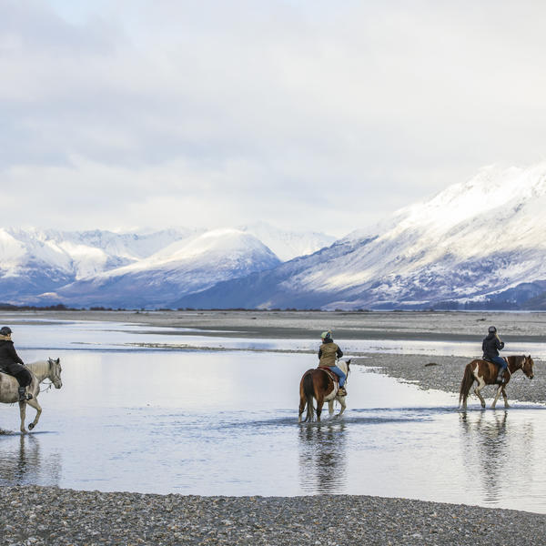 Horse riding in Glenorchy, Queenstown 