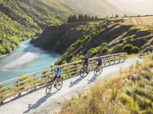 Ciclismo por el valle Gibbston