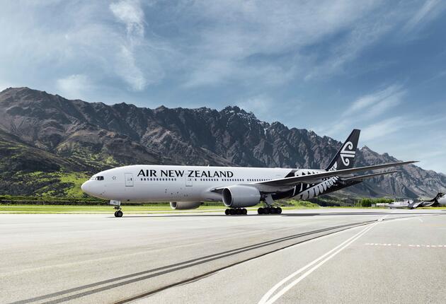 International flights operate between Queenstown Airport, New Zealand and four Australian destinations - Brisbane, Sydney, Melbourne and the Gold Coast.