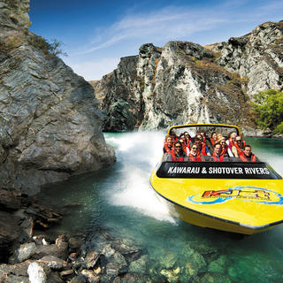 Experience New Zealand's original adrenaline fix on the Shotover and Kawarau Rivers - KJet.