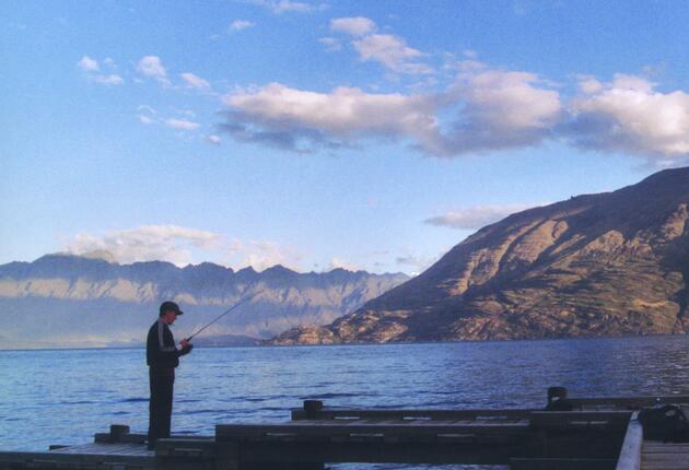 Fishing gets you immersed in New Zealand’s gorgeous scenery while you satisfy your hunter-gatherer instincts.