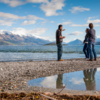 El lago Wakatipu llena un profundo valle esculpido en las montañas por antiguos glaciares.