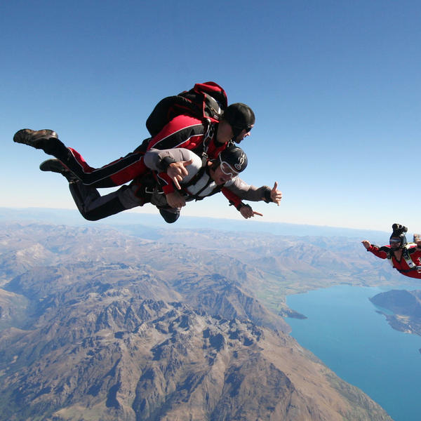 The ultimate combination of adrenalin rush and amazing views