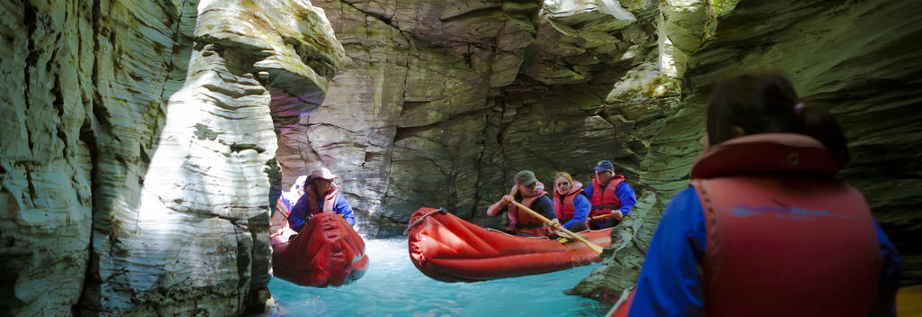 Kayaking in Queenstown can take you places that can’t be reached any other way.