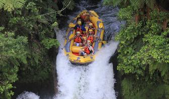 Don't miss tackling Tutea Falls on the Kaituna River in Rotorua, the highest commercially rafted waterfall in the world! (23 feet)