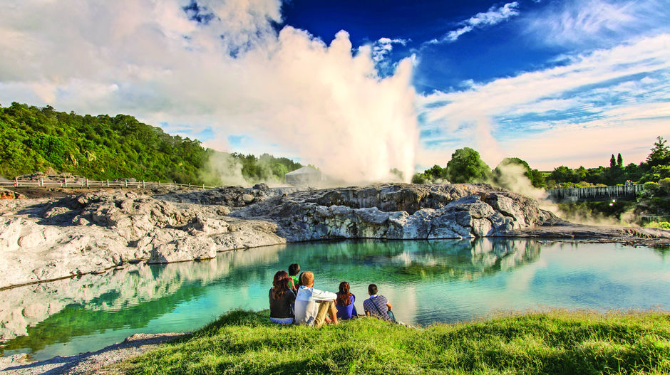 Take in the beauty of the Pohutu Geyser in  Te Puia - an exceptional experience.