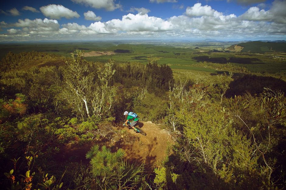 Enjoy huge views of this fascinating part of the world from the summit of Rainbow Mountain near Rotorua.