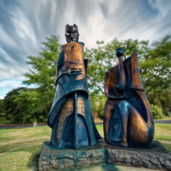 Waituki Sculpture in Government Gardens