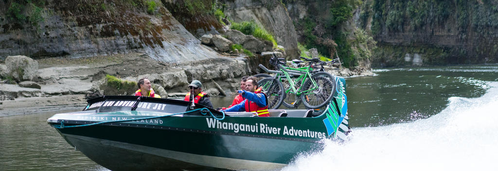 Every day is different on the Mountains to Sea cycle trail, which crosses two National Parks and the Whanganui River.
