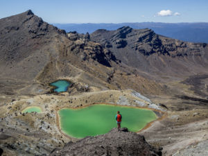 If you’re travelling through the central North Island, keep a day spare for the Tongariro Alpine Crossing. Ranked in the world Top 10 by Lonely Planet