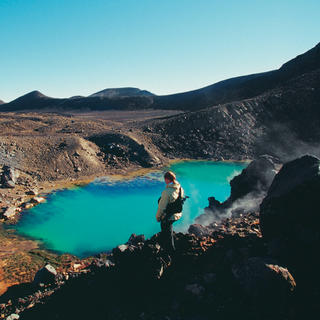 Los lagos de color esmeralda del paso Tongariro Crossing son espectaculares.