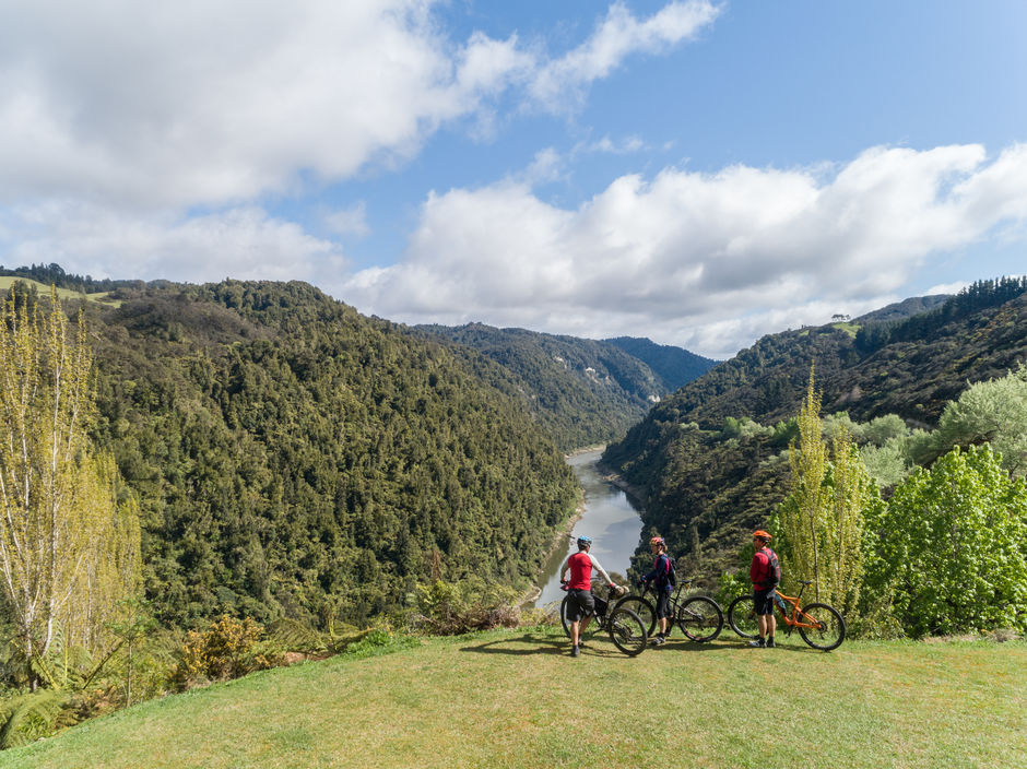 Take in epic views on the Mountains to Sea Cycle Trail