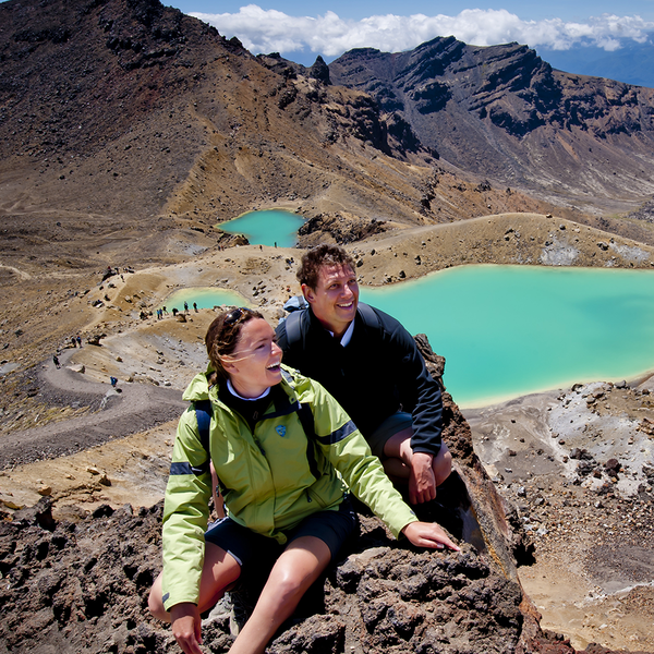 If you are travelling through the central North Island, make sure you stop at the alpine gem of Ruapehu and explore the Tongariro Alpine Crossing.