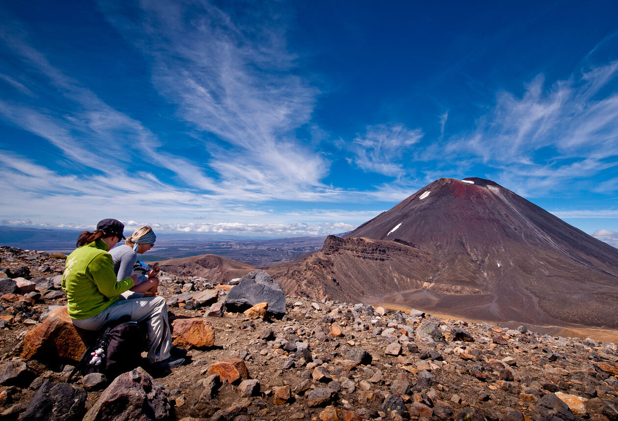 Explore the scenic beauty of Taupō's lakes and stunning volcanic landscapes when you hike one of the region's trails.