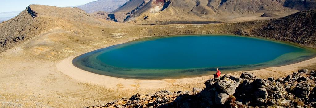 Blue Lakes, Tongariro National Park