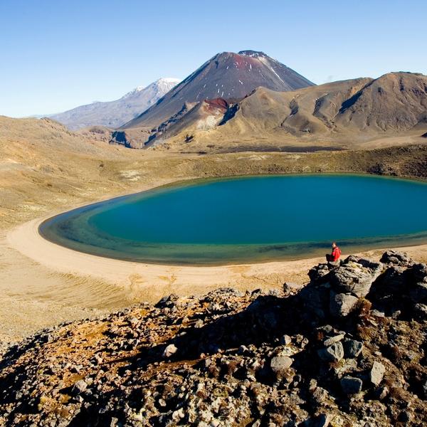 Blue Lakes, Tongariro National Park