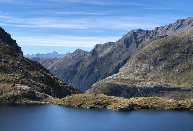 With soaring mountain peaks, huge valleys, waterfalls and jewel-like lakes, this track links the Mount Aspiring National Park with Fiordland National Park. Find out how to plan for the Routeburn Track, Great Walk.