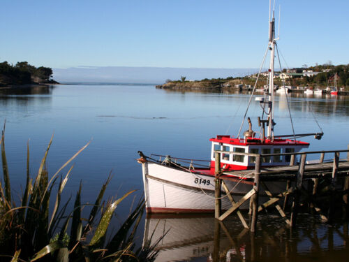 Riverton is nestled on the coast, near Invercargill