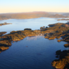 Stewart Island dilihat dari udara