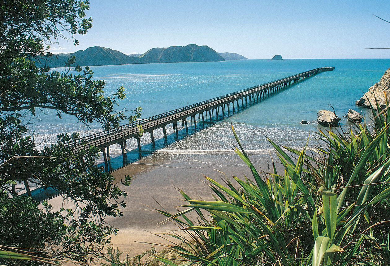 興味深い歴史のあるトラガ・ベイは、今は魚釣りに絶好の場所となっています。