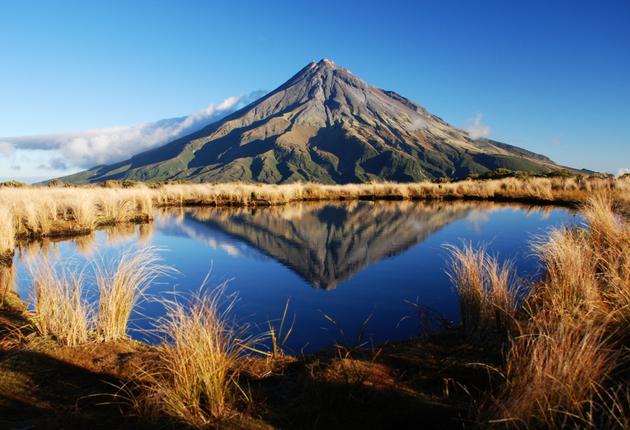 Taranaki is located on the western side of New Zealand's North Island and offers countless opportunities for adventure seekers. Hike under the shadow of Mount Taranaki or explore the green fertile lowlands and artistic culture of Taranaki, New Zealand.