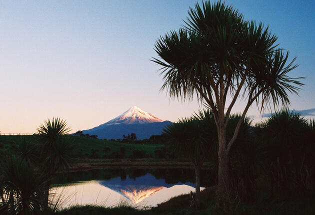 The Pouākai Circuit ventures through some of the most beautiful areas of Egmont National Park/Te Papakura o Taranaki, including the iconic reflective Pouākai Tarn.