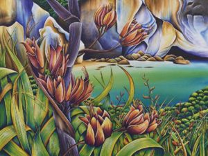 新西兰艺术家Ginney Deavoll从她的周围环境中寻找灵感。