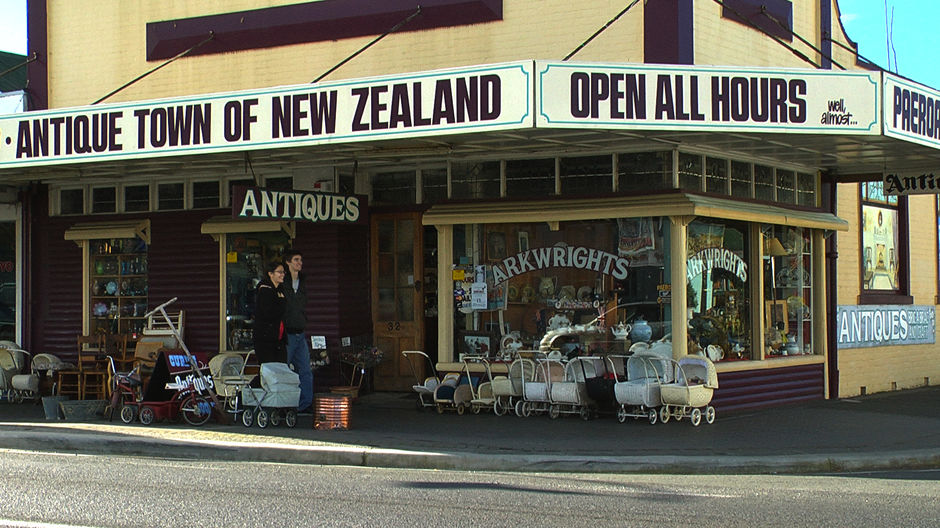 Die Antiquitätenauptstadt Neuseelands
