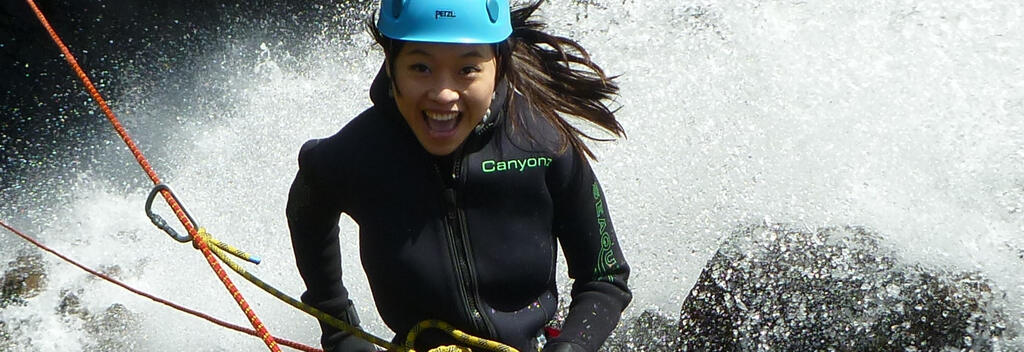 Exploring the canyon