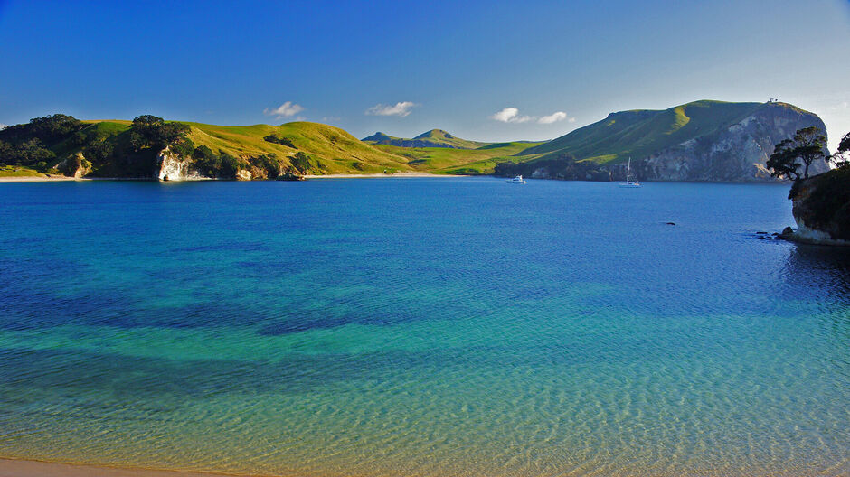 The Mercury Islands, near Whitianga, are popular for fishing