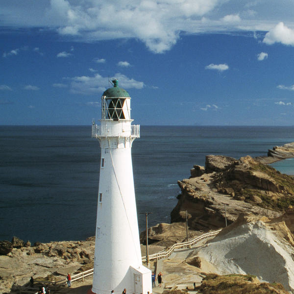 Castle Point lighthouse and beach are just 45 minutes drive from Masterton.