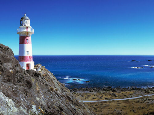 Lighthouse at Cape Palliser, Wairarapa