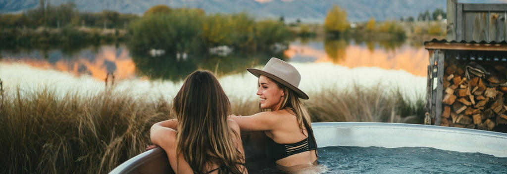 Relax in the Omarama Hot Pools.