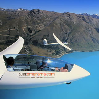 Gliding above Omarama is the perfect way to take in views