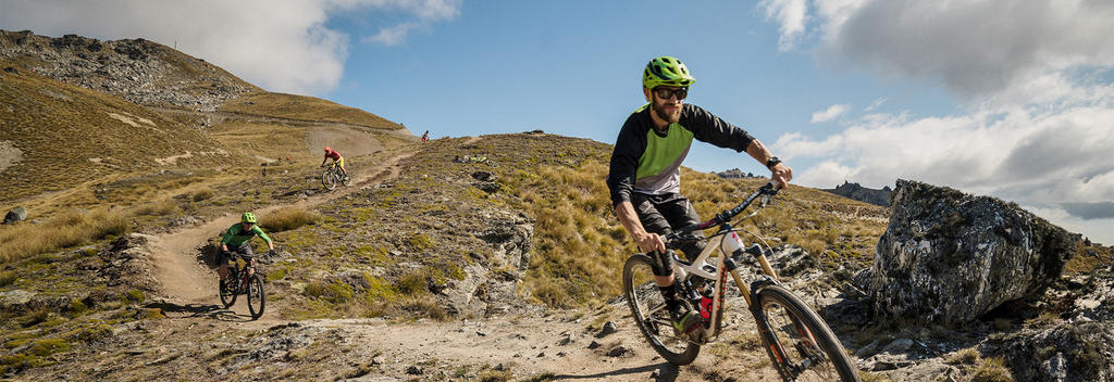 New Zealand's highest bike park has a variety of terrain on offer; from wide open scenic beginner trails to world cup level expert downhill tracks.