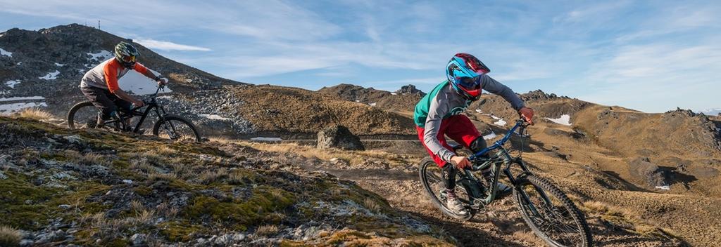 There is plenty rides to explore not only for hardcore downhill riders, but also for recreational riders and families.