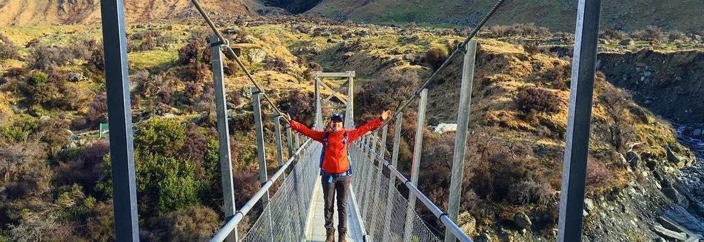 A paradise for outdoor enthusiasts, Mount Aspiring National Park features awesome hikes, including the Rob Roy Glacier Track.