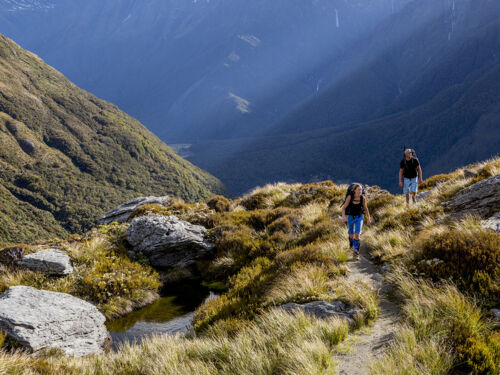 マウント・アスパイアリング国立公園のフレンチ・リッジ・トラック