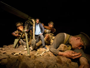 Take an immersive an emotional journey through the battlefields of Gallipoli at this exhibition. 
Pictured: Weta Workshop Founder and Exhibition Creat