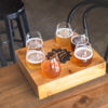 Beer tasting tray at Salt and Wood Waikanae