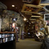 Film buffs will love the opportunity to buy memorabilia from the Weta Cave.