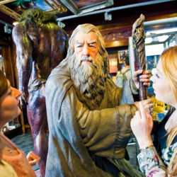 Get a peek into behind-the-scenes movie making with a visit to the Weta Cave.