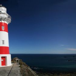 케이프팰리저 등대가 북섬의 남단에 서 있다.