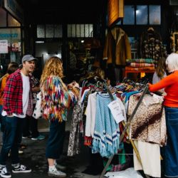 Shopping at Cuba street