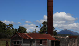 Waiuta, a former gold mining town
